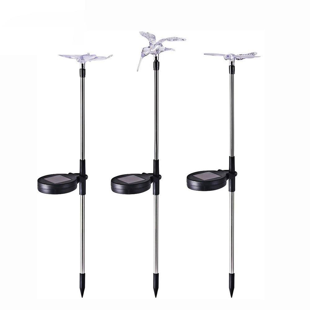 Bunte LED-Gartenlichter