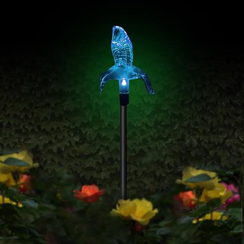 Bunte LED-Gartenlichter